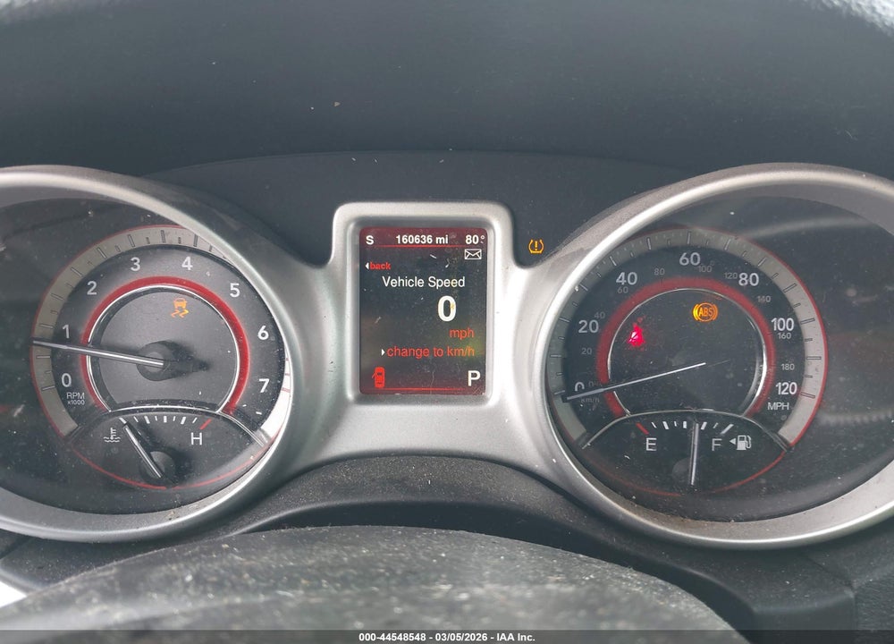 2016 DODGE JOURNEY SE VIN: 3C4PDCAB0GT175298