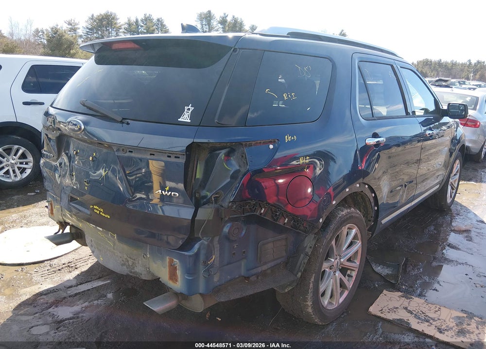 2016 FORD EXPLORER LIMITED VIN: 1FM5K8F83GGB88103