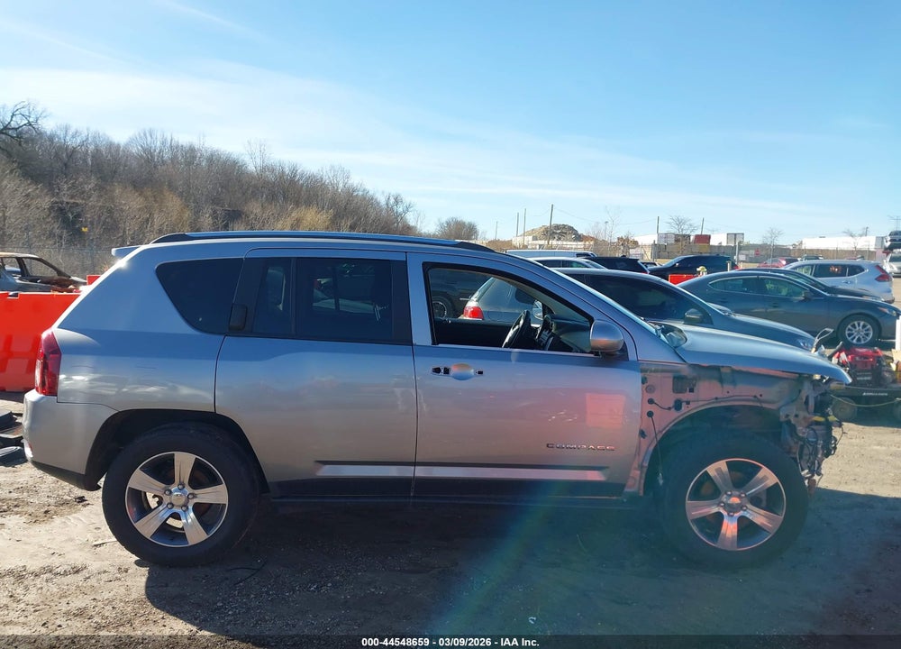 2017 JEEP COMPASS HIGH ALTITUDE 4X4 VIN: 1C4NJDEB3HD167896