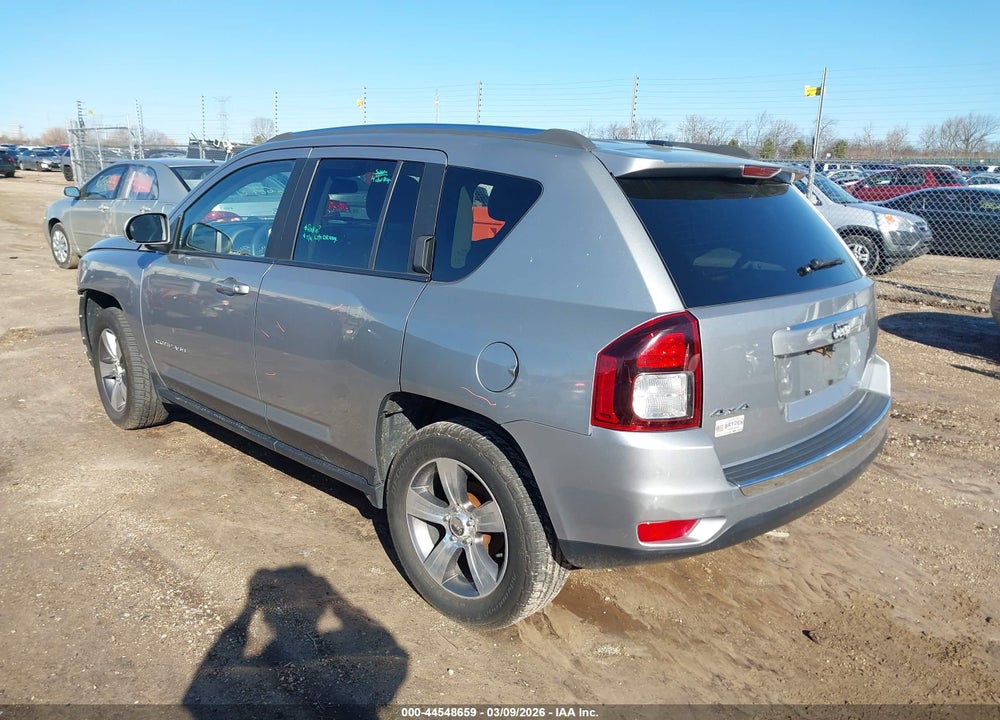 2017 JEEP COMPASS HIGH ALTITUDE 4X4 VIN: 1C4NJDEB3HD167896