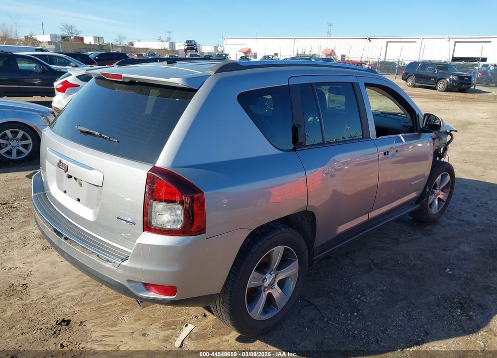 2017 JEEP COMPASS HIGH ALTITUDE 4X4 VIN: 1C4NJDEB3HD167896