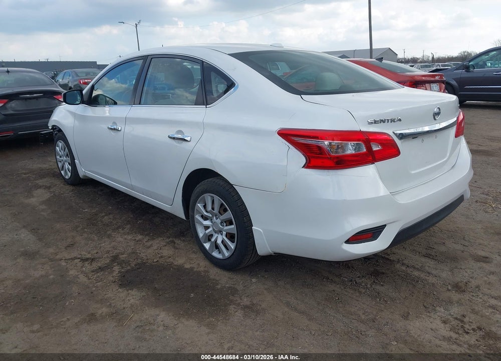 2016 NISSAN SENTRA S VIN: 3N1AB7APXGY313935