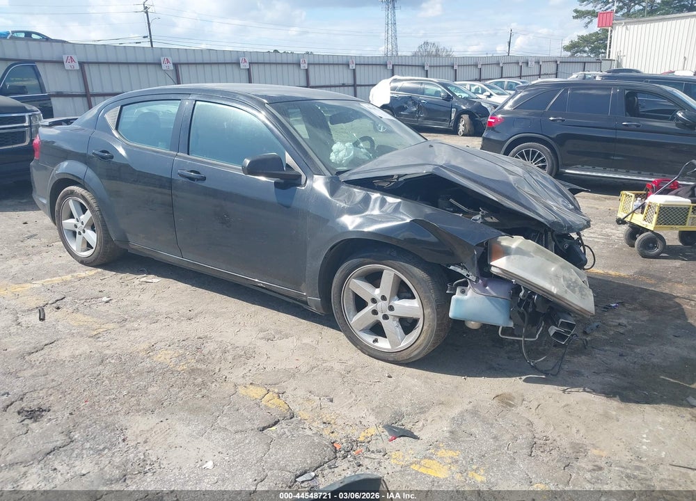 2014 DODGE AVENGER SE VIN: 1C3CDZAG3EN180655