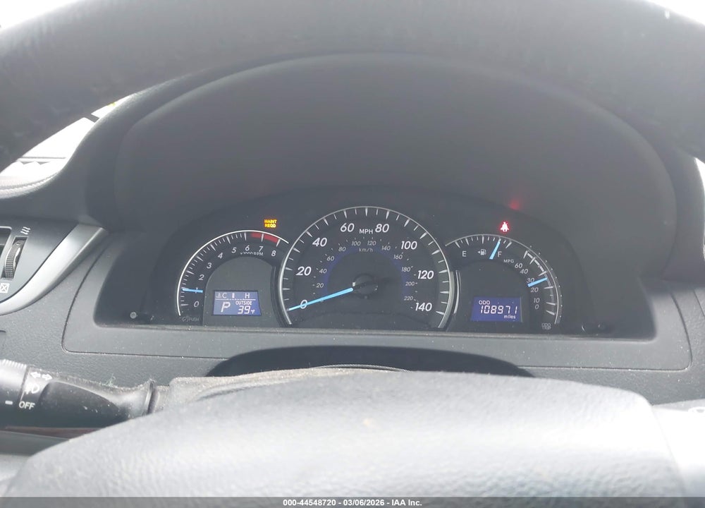 2012 TOYOTA CAMRY XLE VIN: 4T1BF1FK1CU061694
