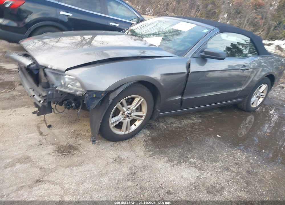 2013 FORD MUSTANG V6 VIN: 1ZVBP8EM4D5224490