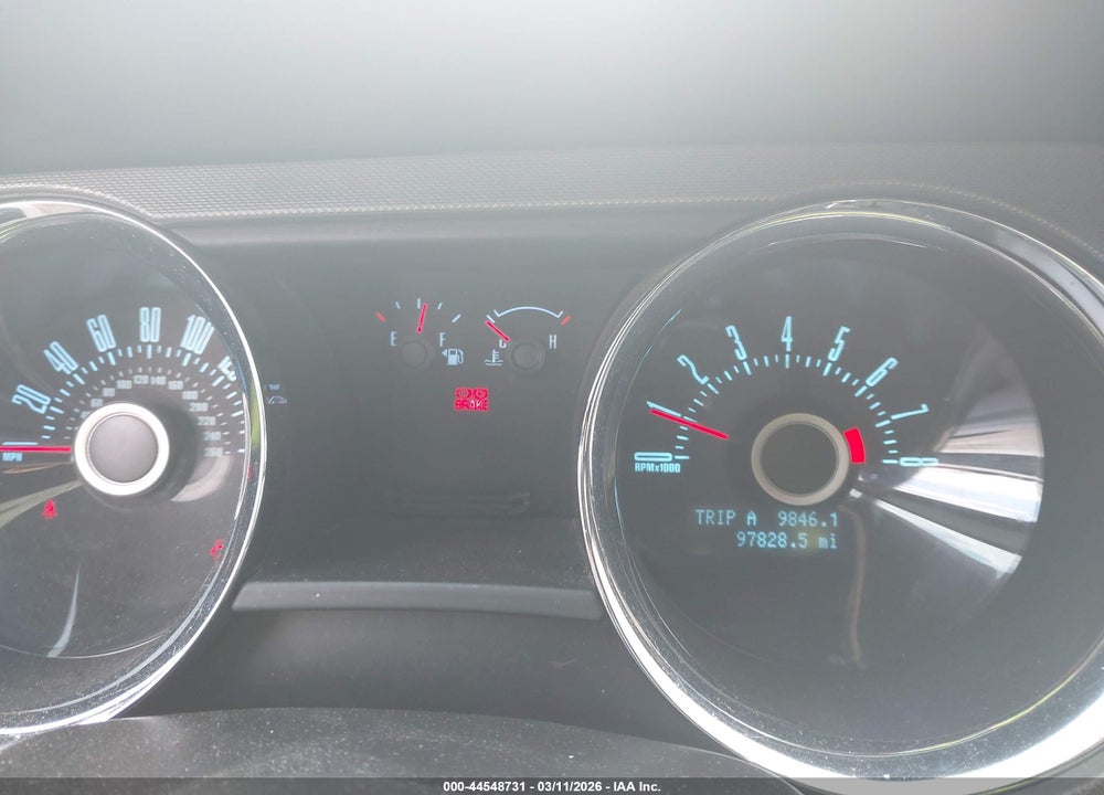2013 FORD MUSTANG V6 VIN: 1ZVBP8EM4D5224490