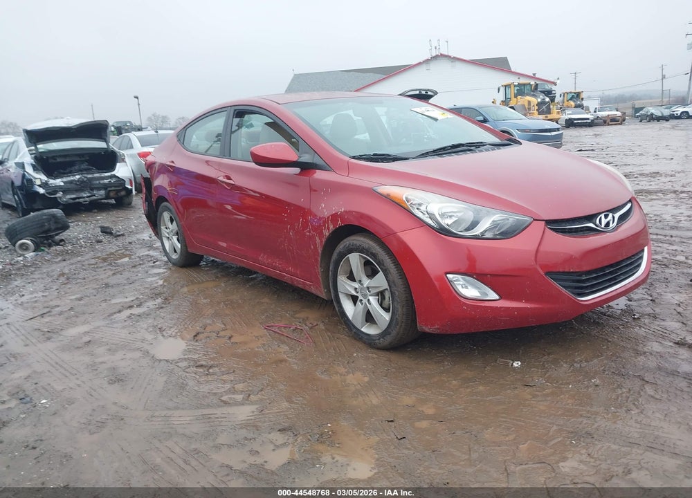 2013 HYUNDAI ELANTRA GLS VIN: KMHDH4AE3DU813340