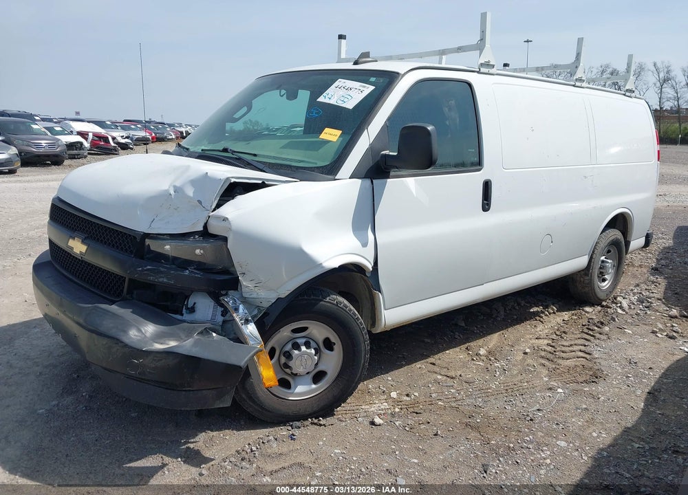 2018 CHEVROLET EXPRESS 2500 WORK VAN VIN: 1GCWGAFGXJ1308479