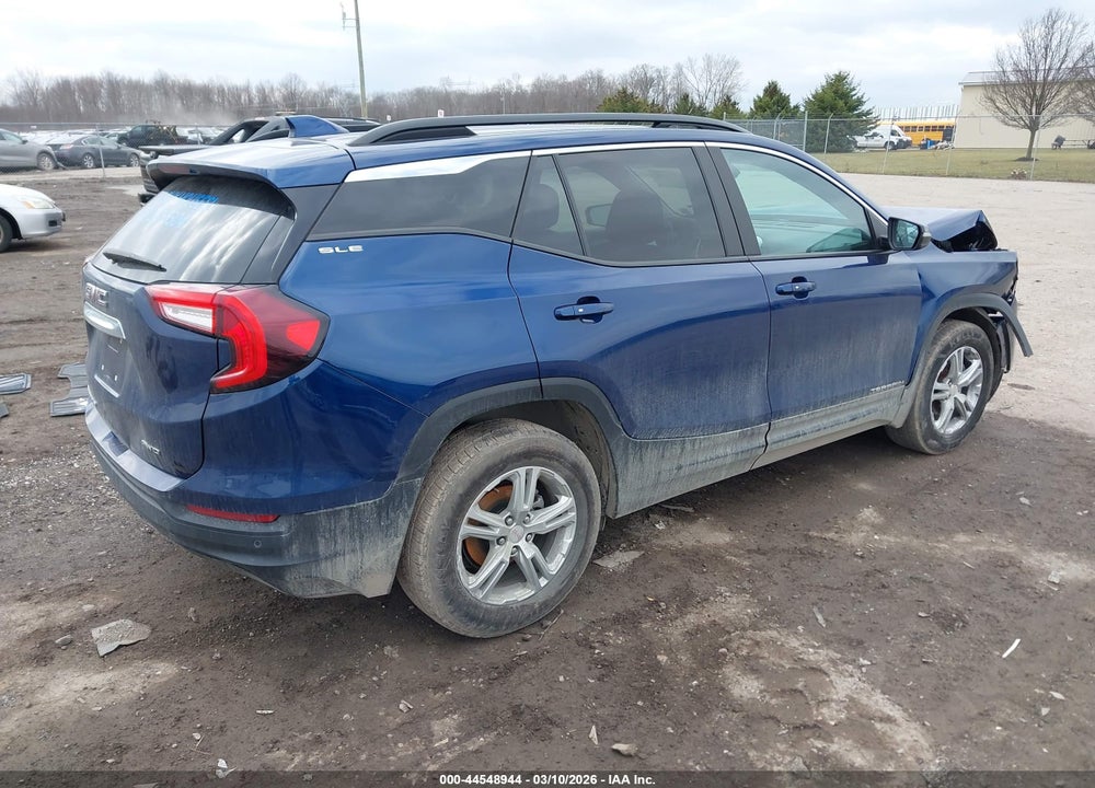 2022 GMC TERRAIN AWD SLE VIN: 3GKALTEV0NL115746
