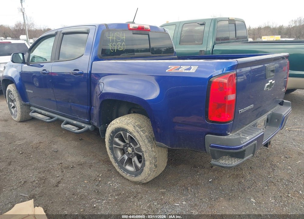 2016 CHEVROLET COLORADO Z71 VIN: 1GCGTDE31G1365789