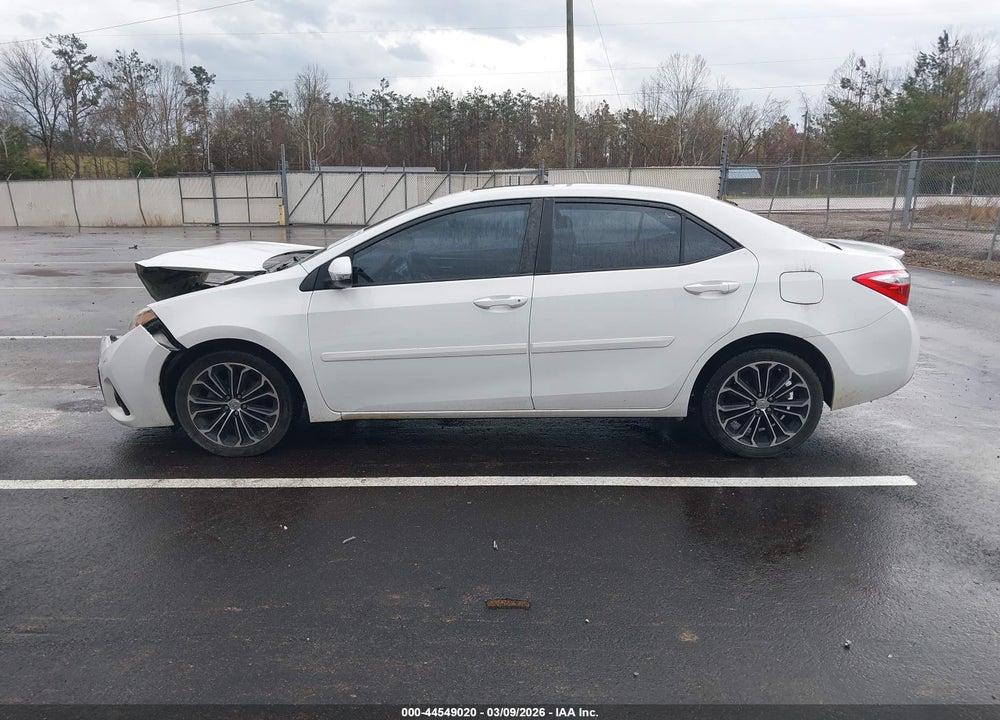 2014 TOYOTA COROLLA S PLUS VIN: 2T1BURHE1EC193970