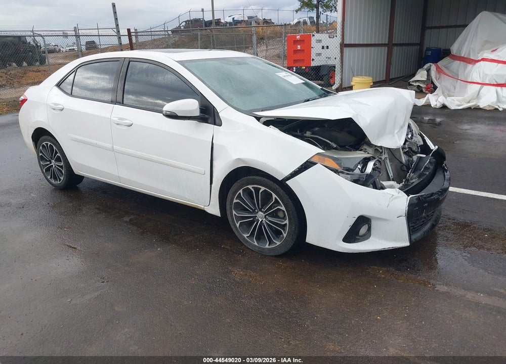 2014 TOYOTA COROLLA S PLUS VIN: 2T1BURHE1EC193970