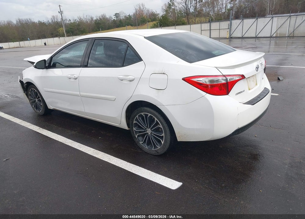 2014 TOYOTA COROLLA S PLUS VIN: 2T1BURHE1EC193970