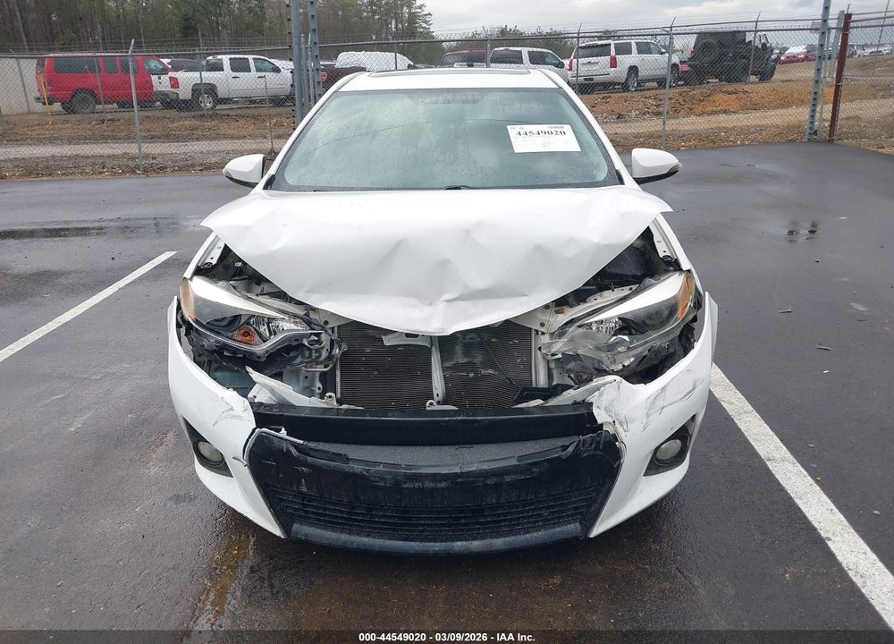 2014 TOYOTA COROLLA S PLUS VIN: 2T1BURHE1EC193970