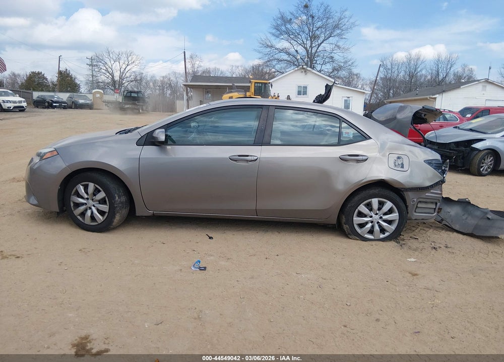 2015 TOYOTA COROLLA LE VIN: 2T1BURHE7FC286798
