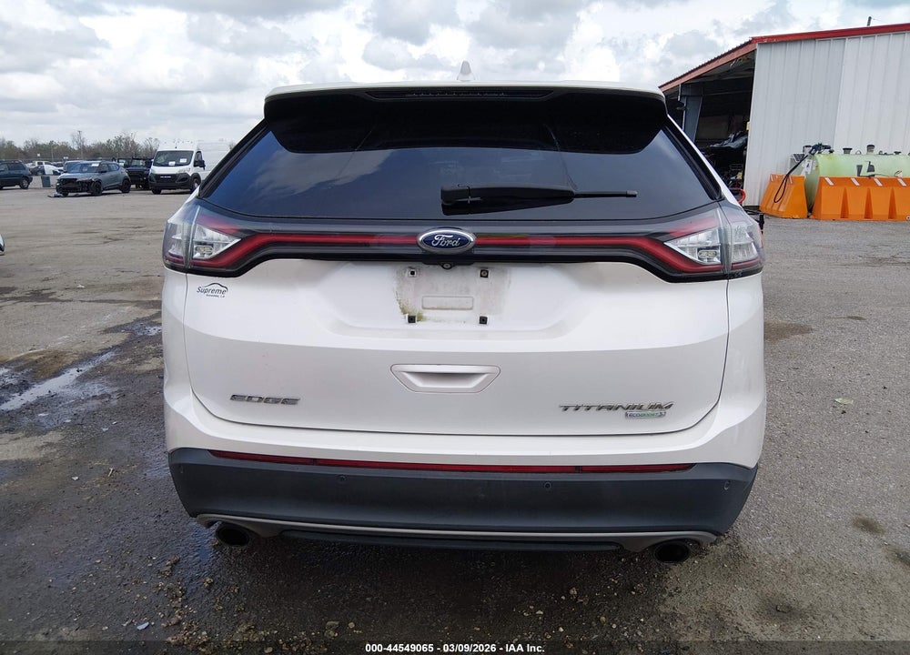 2015 FORD EDGE TITANIUM VIN: 2FMTK3K90FBB76151