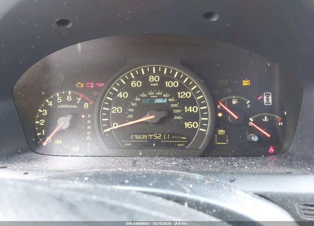 2005 HONDA ACCORD HYBRID IMA VIN: JHMCN364X5C007889