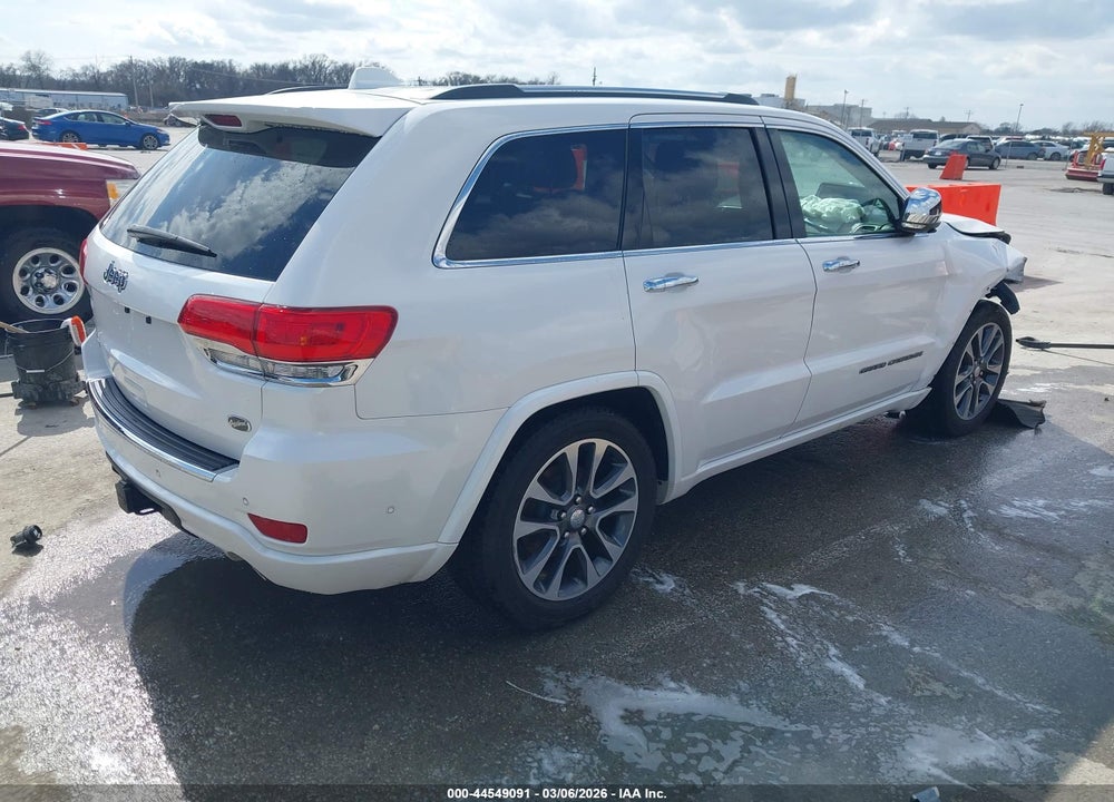 2017 JEEP GRAND CHEROKEE OVERLAND 4X4 VIN: 1C4RJFCG0HC772878