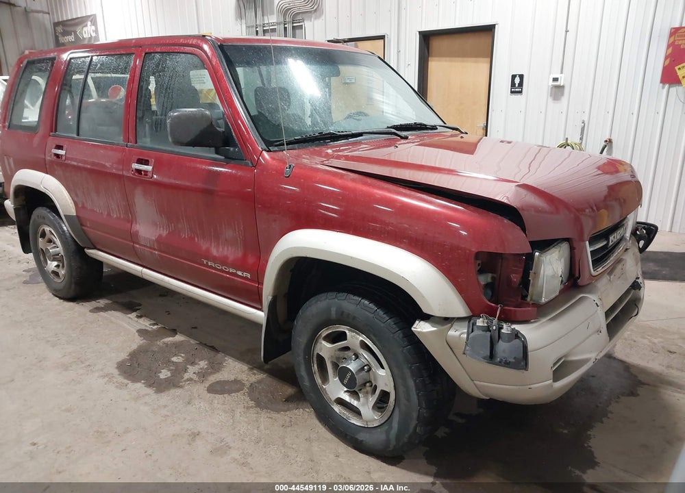 1998 ISUZU TROOPER S VIN: JACDJ58X0W7908962