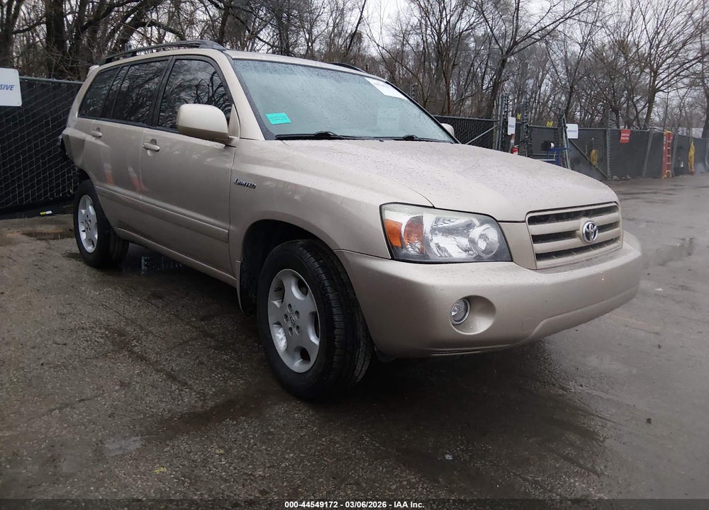 2004 TOYOTA HIGHLANDER LIMITED V6 VIN: JTEEP21AX40027485