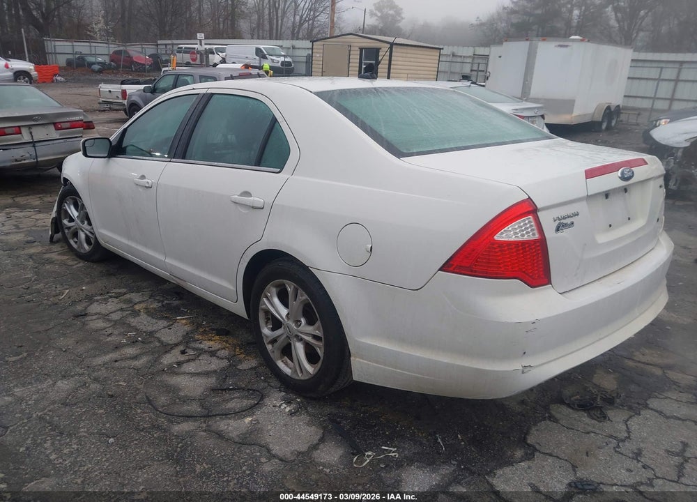 2012 FORD FUSION SE VIN: 3FAHP0HA9CR242579