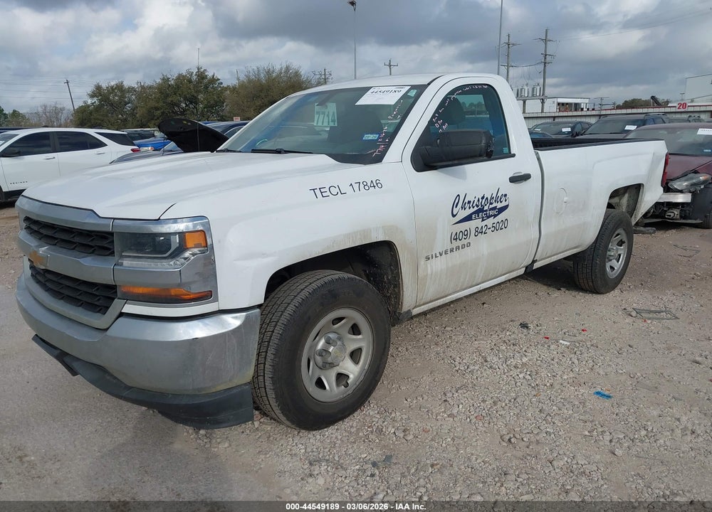2018 CHEVROLET SILVERADO 1500 WT VIN: 1GCNCNECXJZ904772