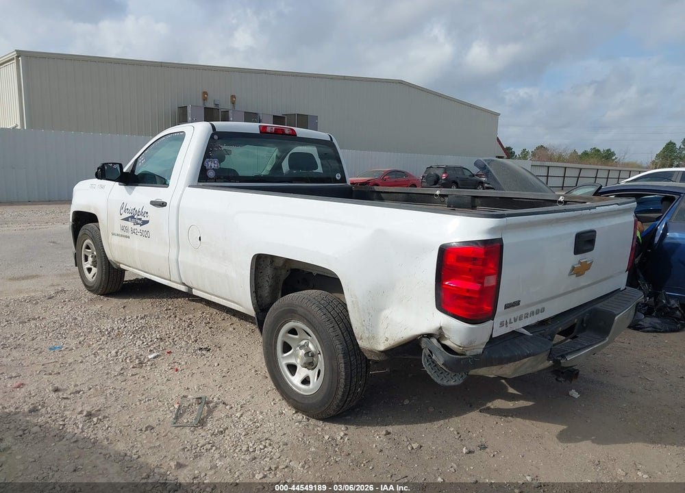 2018 CHEVROLET SILVERADO 1500 WT VIN: 1GCNCNECXJZ904772