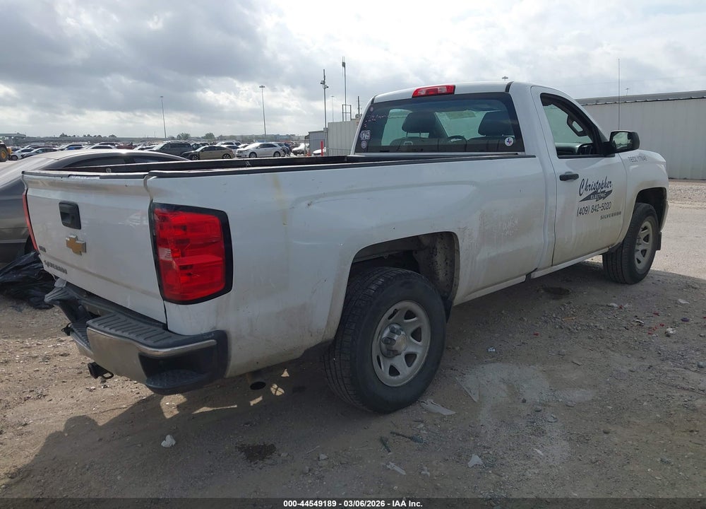 2018 CHEVROLET SILVERADO 1500 WT VIN: 1GCNCNECXJZ904772