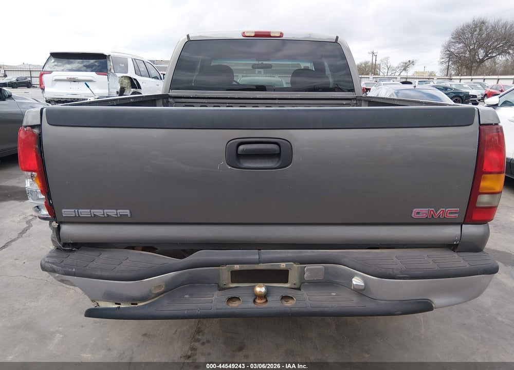 1999 GMC SIERRA 1500 SLE VIN: 2GTEC19T3X1528968