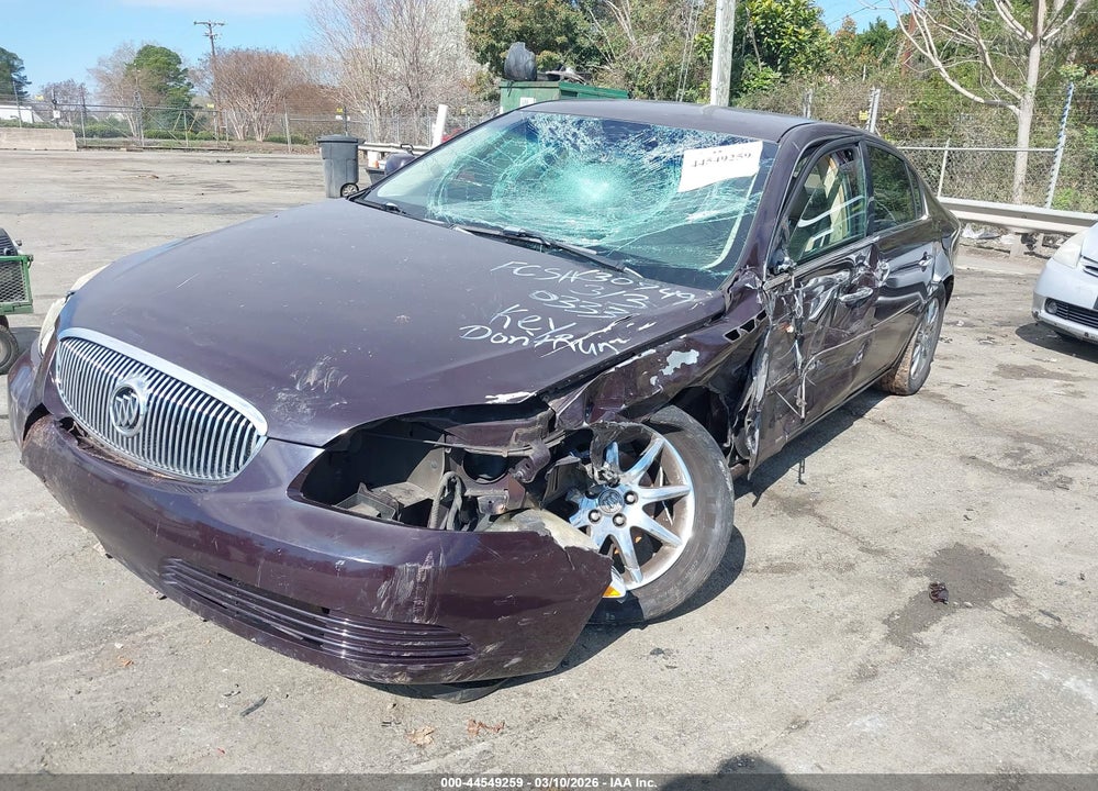 2008 BUICK LUCERNE CXL VIN: 1G4HD57228U150333