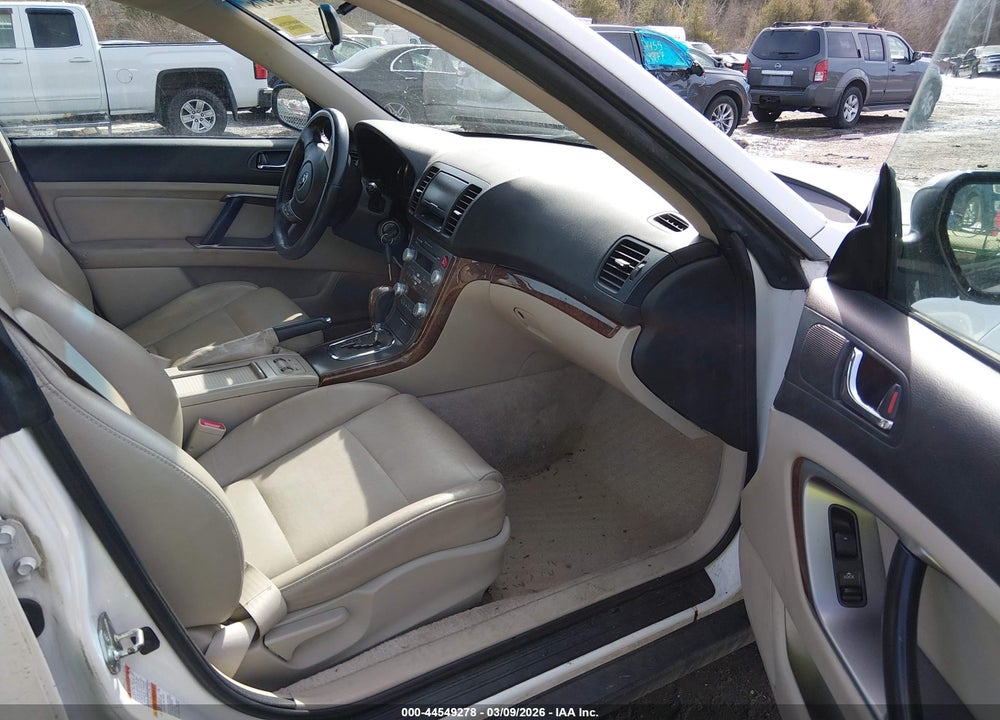 2008 SUBARU OUTBACK 2.5I LIMITED/2.5I LIMITED L.L. BEAN EDITION VIN: 4S4BP62C787344602
