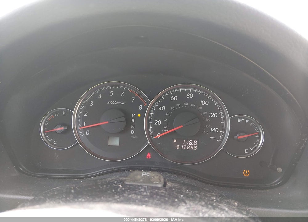 2008 SUBARU OUTBACK 2.5I LIMITED/2.5I LIMITED L.L. BEAN EDITION VIN: 4S4BP62C787344602