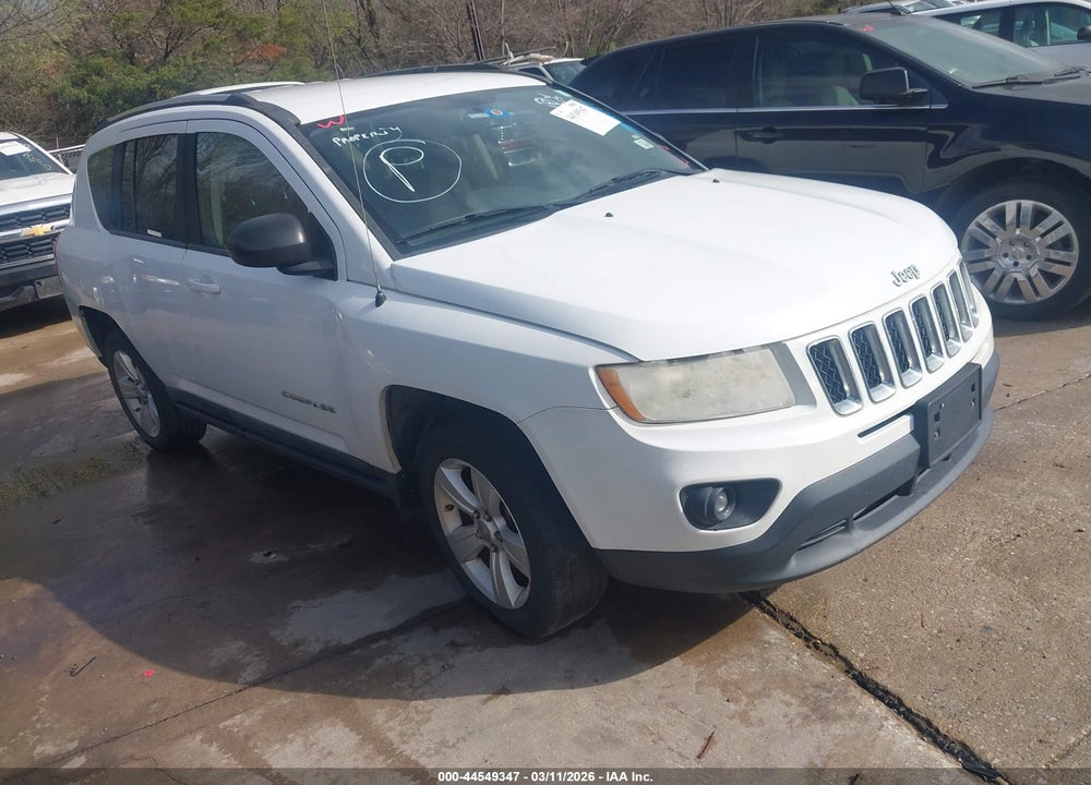 2012 JEEP COMPASS SPORT VIN: 1C4NJCBA6CD503622