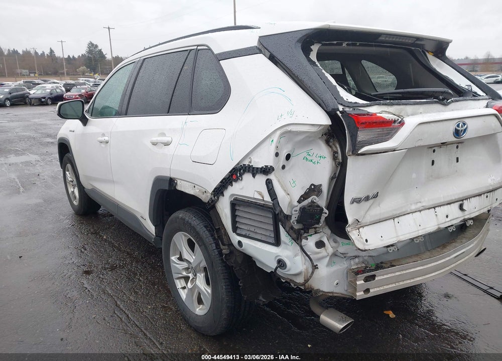 2021 TOYOTA RAV4 HYBRID XLE VIN: 4T3RWRFV6MU026830