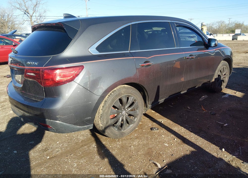 2015 ACURA MDX TECHNOLOGY PACKAGE VIN: 5FRYD3H40FB004803