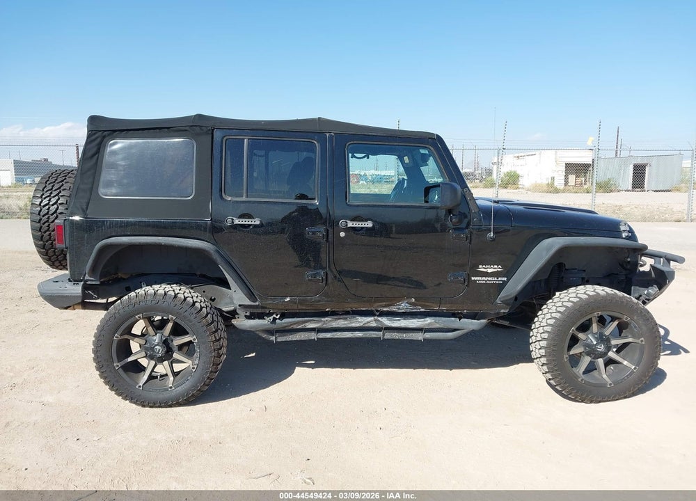 2013 JEEP WRANGLER UNLIMITED SAHARA VIN: 1C4HJWEG8DL696801