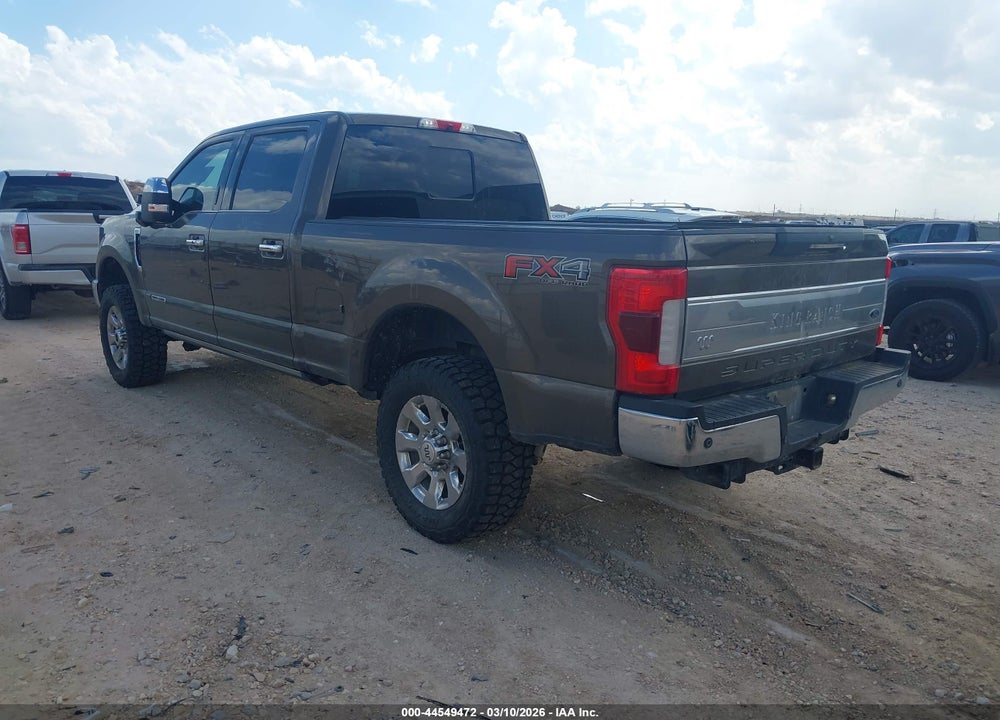 2017 FORD F-250 KING RANCH VIN: 1FT7W2BT9HEF13584