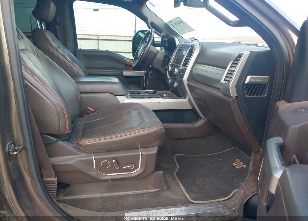 2017 FORD F-250 KING RANCH VIN: 1FT7W2BT9HEF13584