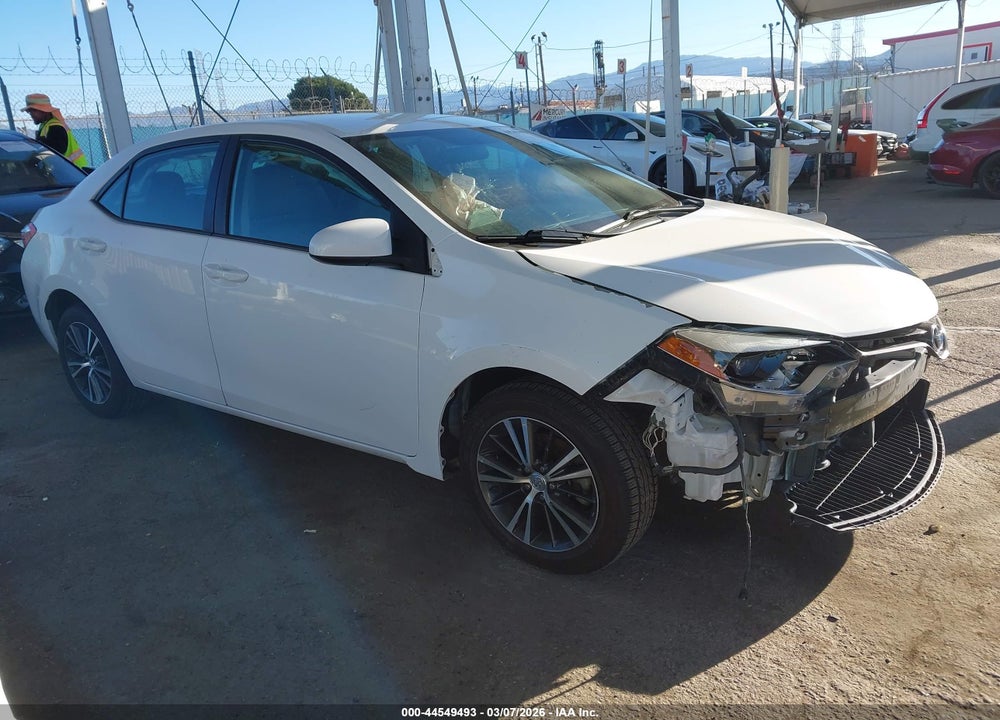 2016 TOYOTA COROLLA LE PLUS VIN: 5YFBURHE4GP522048
