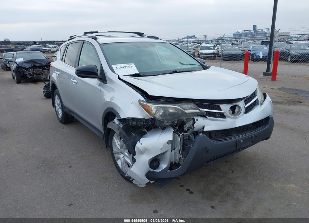 2013 TOYOTA RAV4 LE VIN: 2T3BFREV0DW057395