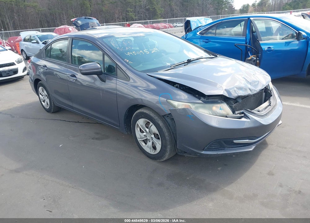 2015 HONDA CIVIC LX VIN: 19XFB2F53FE118756