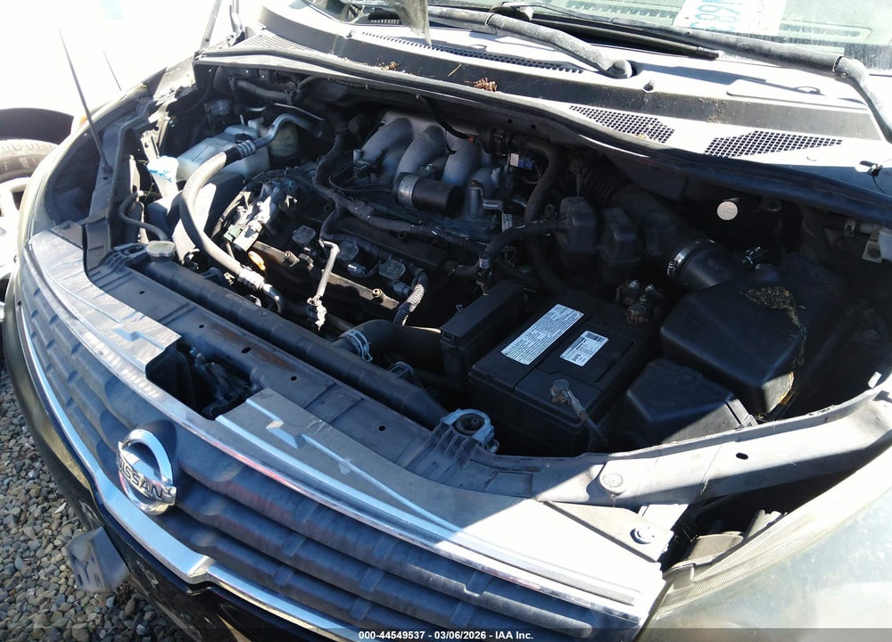 2008 NISSAN QUEST 3.5 VIN: 5N1BV28U68N102605