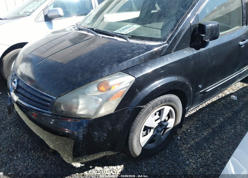 2008 NISSAN QUEST 3.5 VIN: 5N1BV28U68N102605