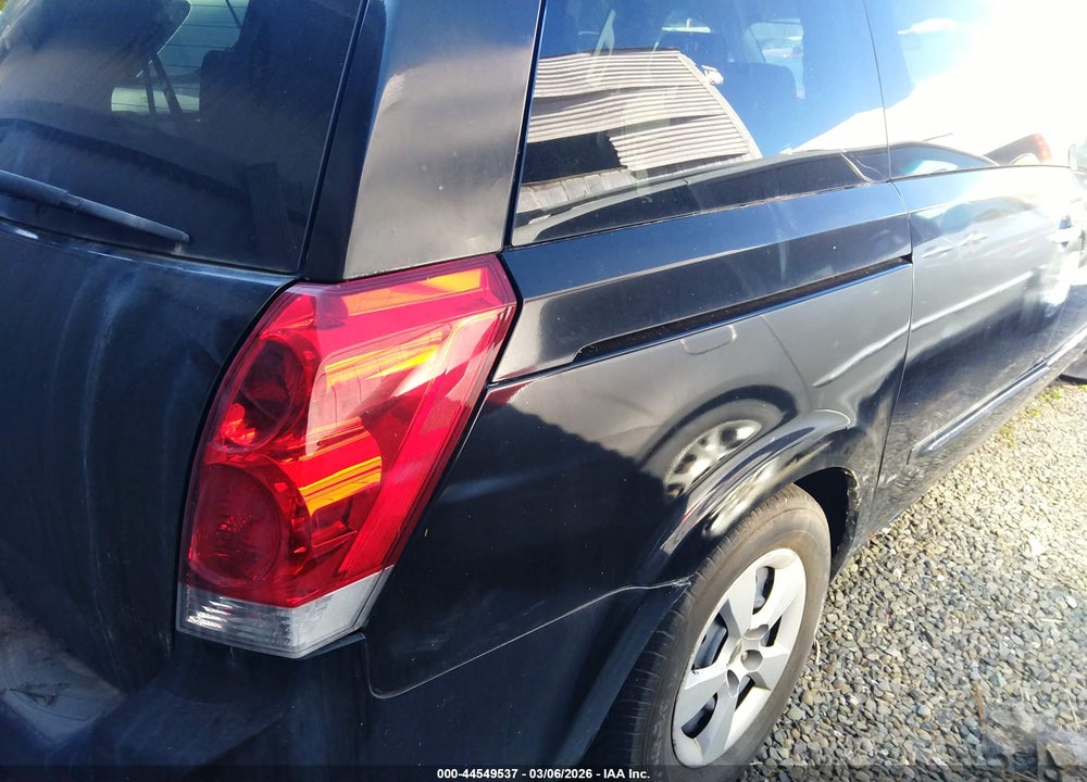 2008 NISSAN QUEST 3.5 VIN: 5N1BV28U68N102605