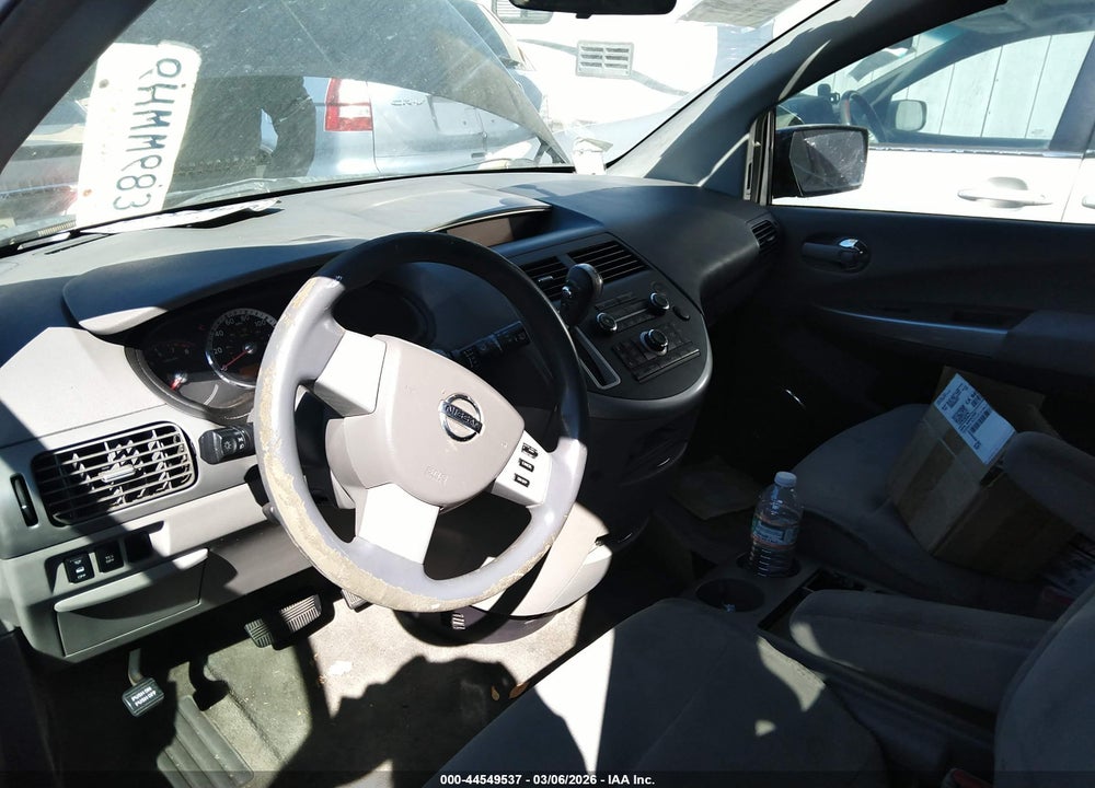 2008 NISSAN QUEST 3.5 VIN: 5N1BV28U68N102605