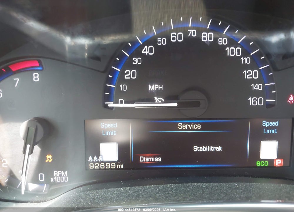 2013 CADILLAC SRX LUXURY COLLECTION VIN: 3GYFNCE31DS649718