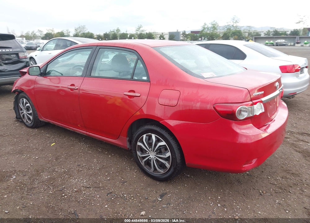 2012 TOYOTA COROLLA LE VIN: 2T1BU4EE3CC803775