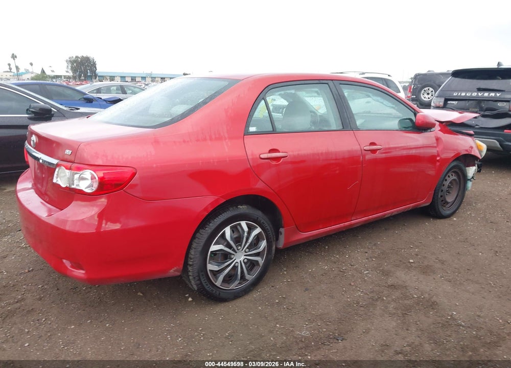 2012 TOYOTA COROLLA LE VIN: 2T1BU4EE3CC803775