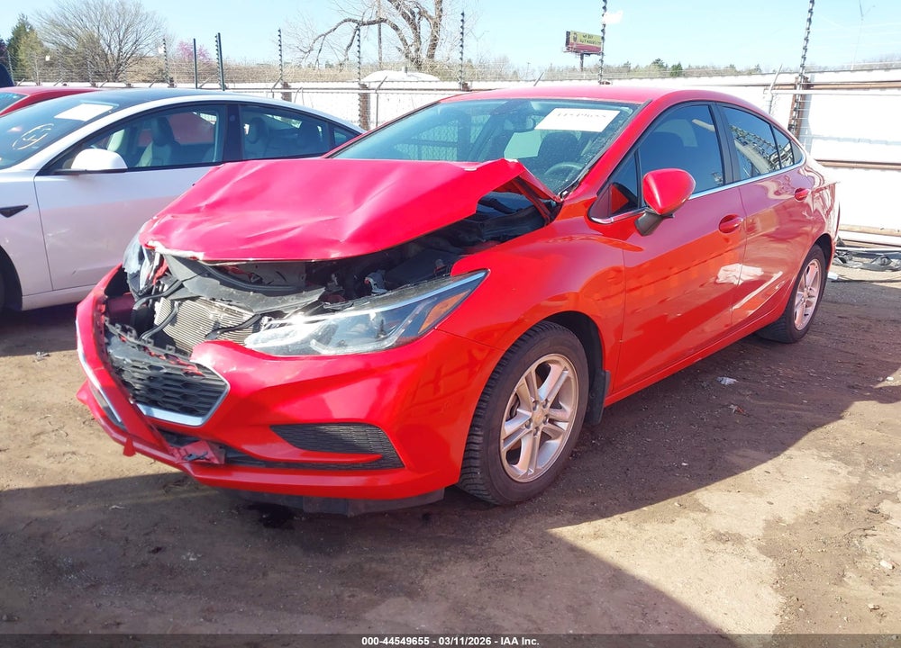 2017 CHEVROLET CRUZE LT AUTO VIN: 1G1BE5SM5H7105541