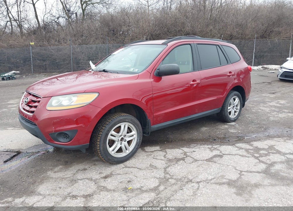 2011 HYUNDAI SANTA FE GLS VIN: 5XYZGDAB1BG012696
